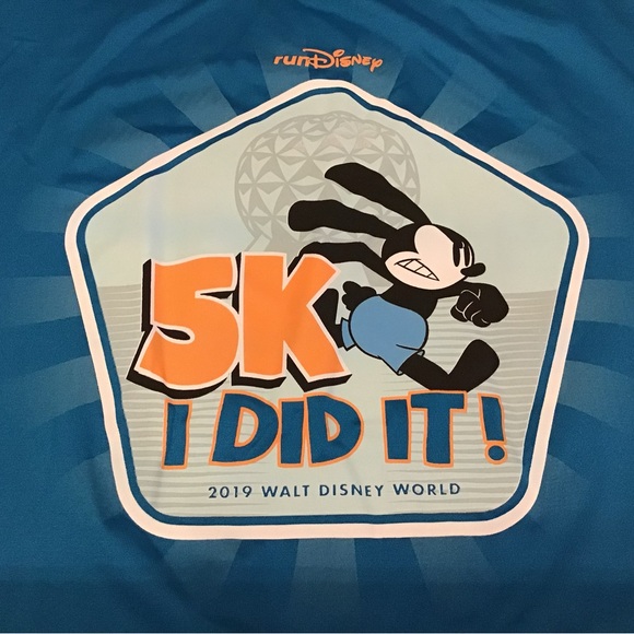 Run Disney Oswald 2019 5k “I did it” Finisher shirt size XXL - Picture 1 of 8